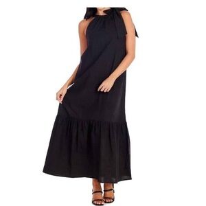 Mud Pie NWT Black Julip Maxi Dress - Small